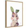 Bunny by Madeline Jeppesen Framed Canvas Wall Art Print