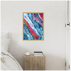 Sylvie Sea the World Framed Canvas by Xizhou Xie