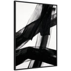 Black Mark No. 3 by Amy Lighthall Framed Canvas Wall Art Print