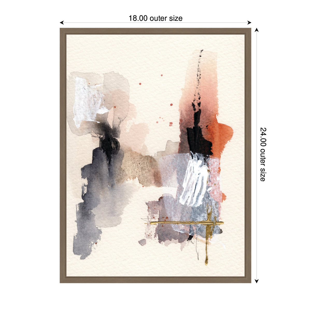 Sylvie Urban Wanderer 1 Framed Canvas by Xizhou Xie