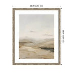 Fading Fields I by Amy Lighthall Framed Wall Art Print