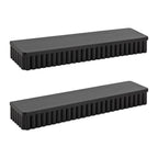 Reid Ribbed Floating Shelves