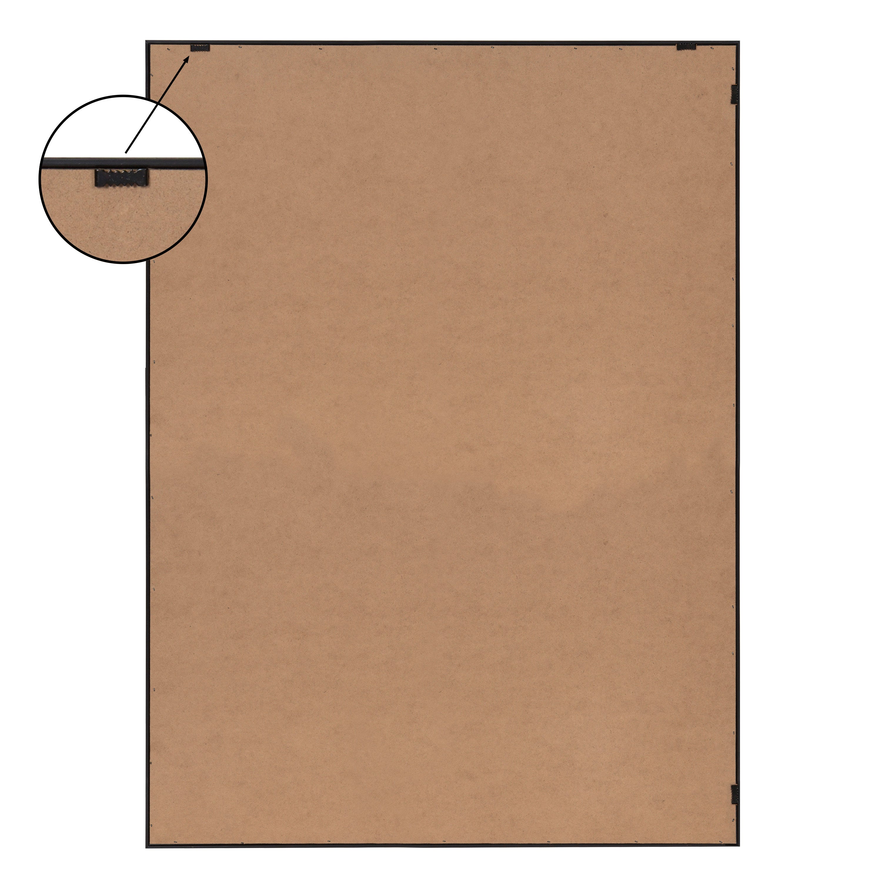 Sylvie Simple Shapes in Soft Colors Framed Canvas by Apricot and Birch