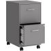 LYS SOHO File Cabinet - 14.3 x 18 x 24.5 - 2 x Drawer(s) for File, Document - Letter - Glide Suspension, Locking Drawer, Pull Ha