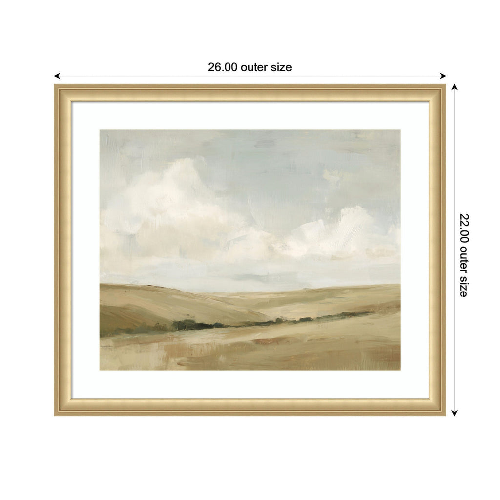 Whispering Meadows II by Amy Lighthall Framed Wall Art Print