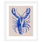 Framed Art Lobster by Nikita Jariwala