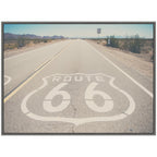 Sylvie Route 66 Framed Canvas by Laura Evans