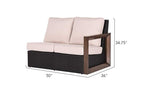 Delano 5-Piece Wicker Sectional Sofa Set