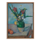 Sylvie Beaded The Vase of Tulips, c. 1890 Framed Canvas by The Art Institute of Chicago