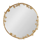 Rosella Floral Wall Mirror Metal