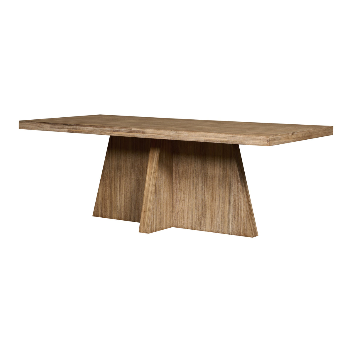 Zerano 84 Inch Dining Table Cross Legs