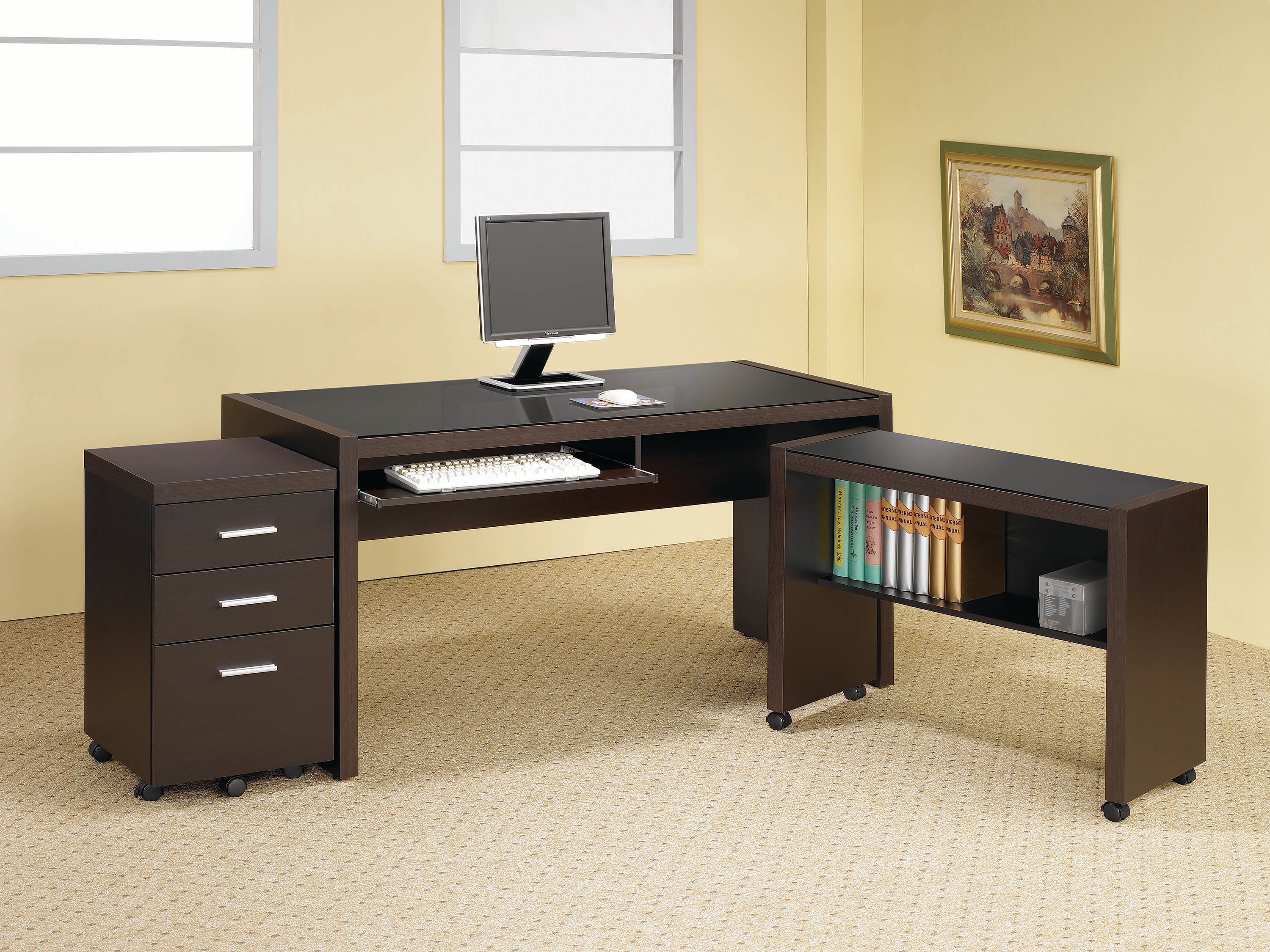 Skylar Contemporary Cappuccino Mobile Return