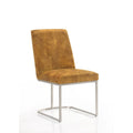 Sydney 19.1 Steel/Velvet Dining Chairs in Gold (Set of 2)