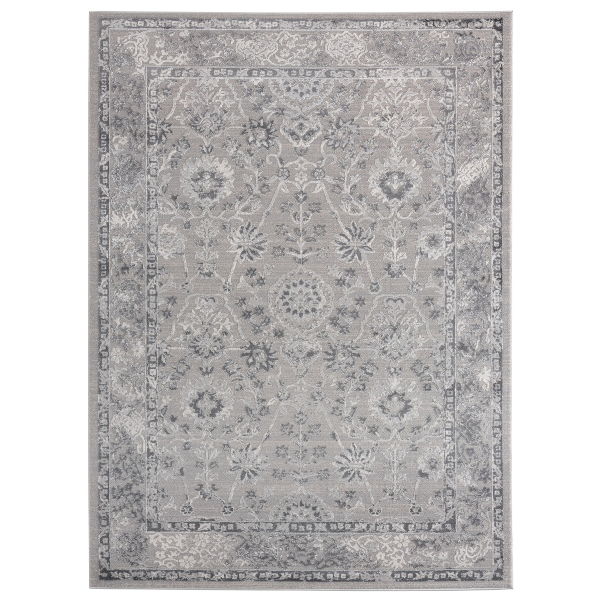United Weavers Cascades Shasta Grey Oversize Rug 910 Inch  X 132 Inch