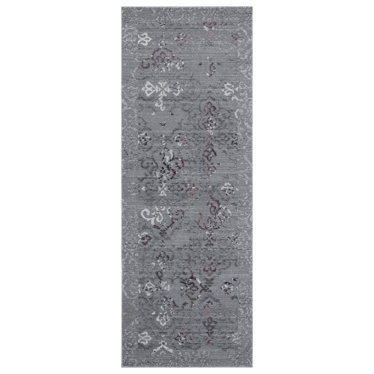 United Weavers Cascades Marblemount Plum Runner Rug 27 Inch  X 72 Inch
