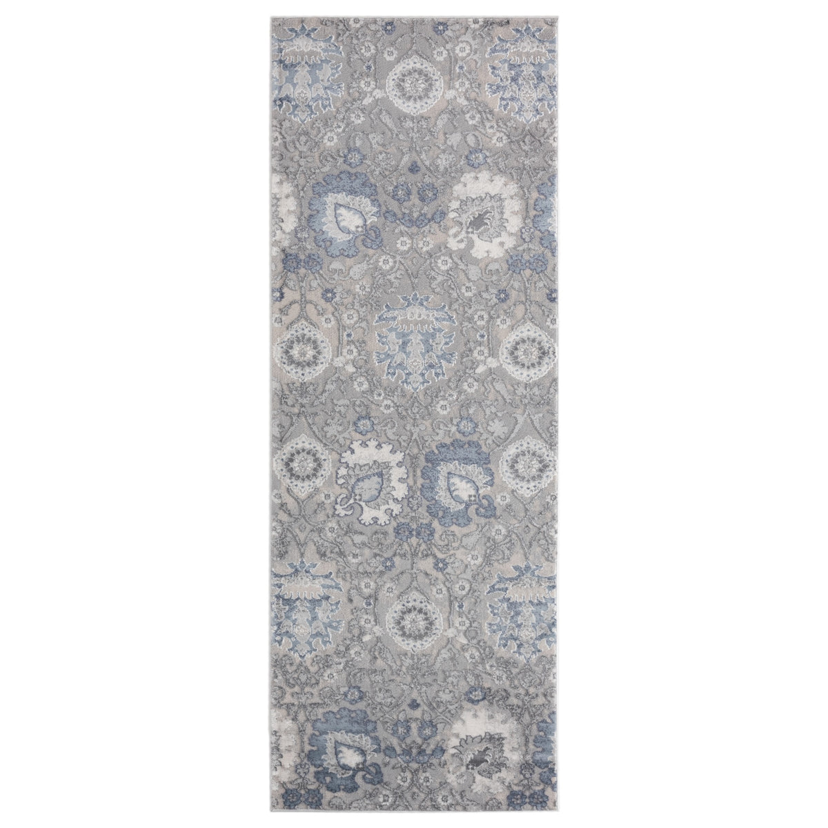 United Weavers Cascades Olallie Blue Runner Rug 27 Inch  X 72 Inch
