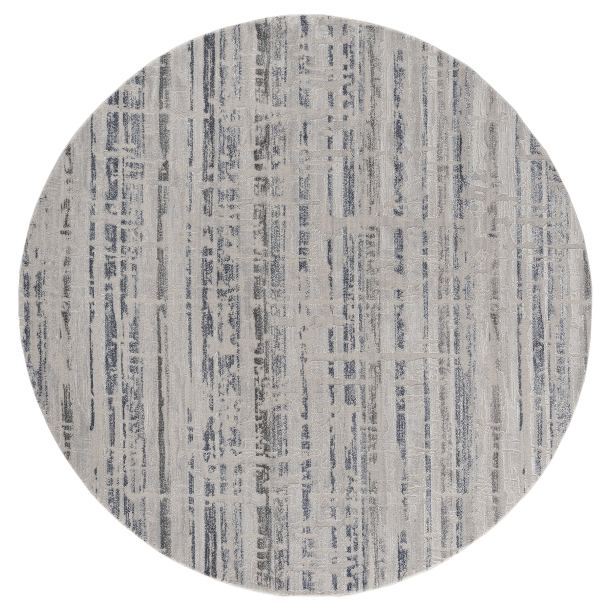 United Weavers Cascades Rainier Blue Round Rug 710 Inch  Rd