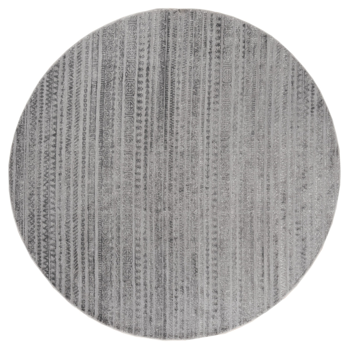 United Weavers Cascades Yamsay Grey Round Rug 710 Inch  Rd