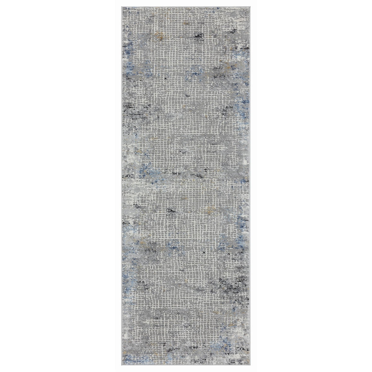 United Weavers Austin Devine Blue Runner Rug 27 Inch  X 74 Inch