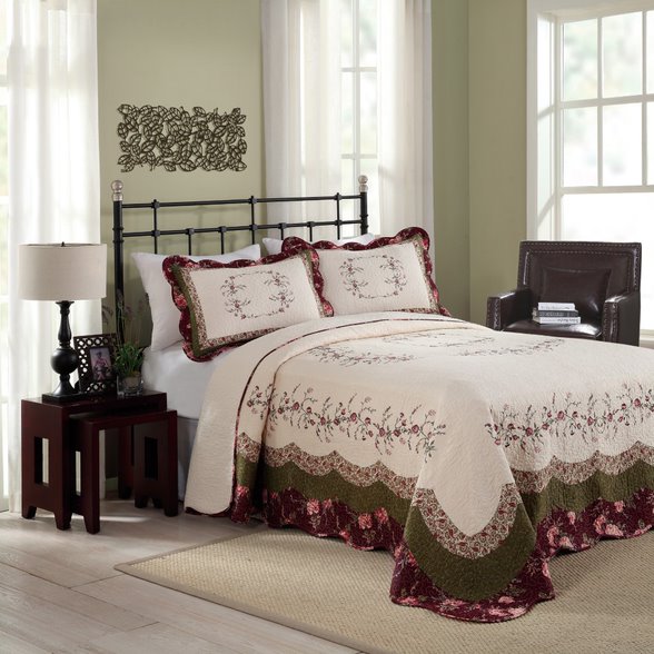 Brooke K Bedspread 120X118'