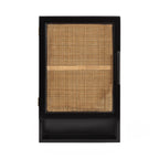 Ori Rattan Wall Cabinet with Cubby