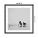 Humpback Whales No. 2 by Laura Evans Framed Wall Art Print