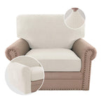H.VERSAILTEX 2024 New Trend Multi-Pieces Chair Covers Stretch Couch Covers Form Fitted Seat and Back Cushions Covers (1 Seat Cov