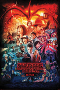 Pyramid International Stranger Things 4 Poster Seasons Montage