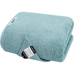 SEMAXE Bath Towel for Bathroom, 100% Cotton Towel with Hanging Loop and Smart Tag, Hotel & Spa Quality Soft Absorbent Towel, Gif
