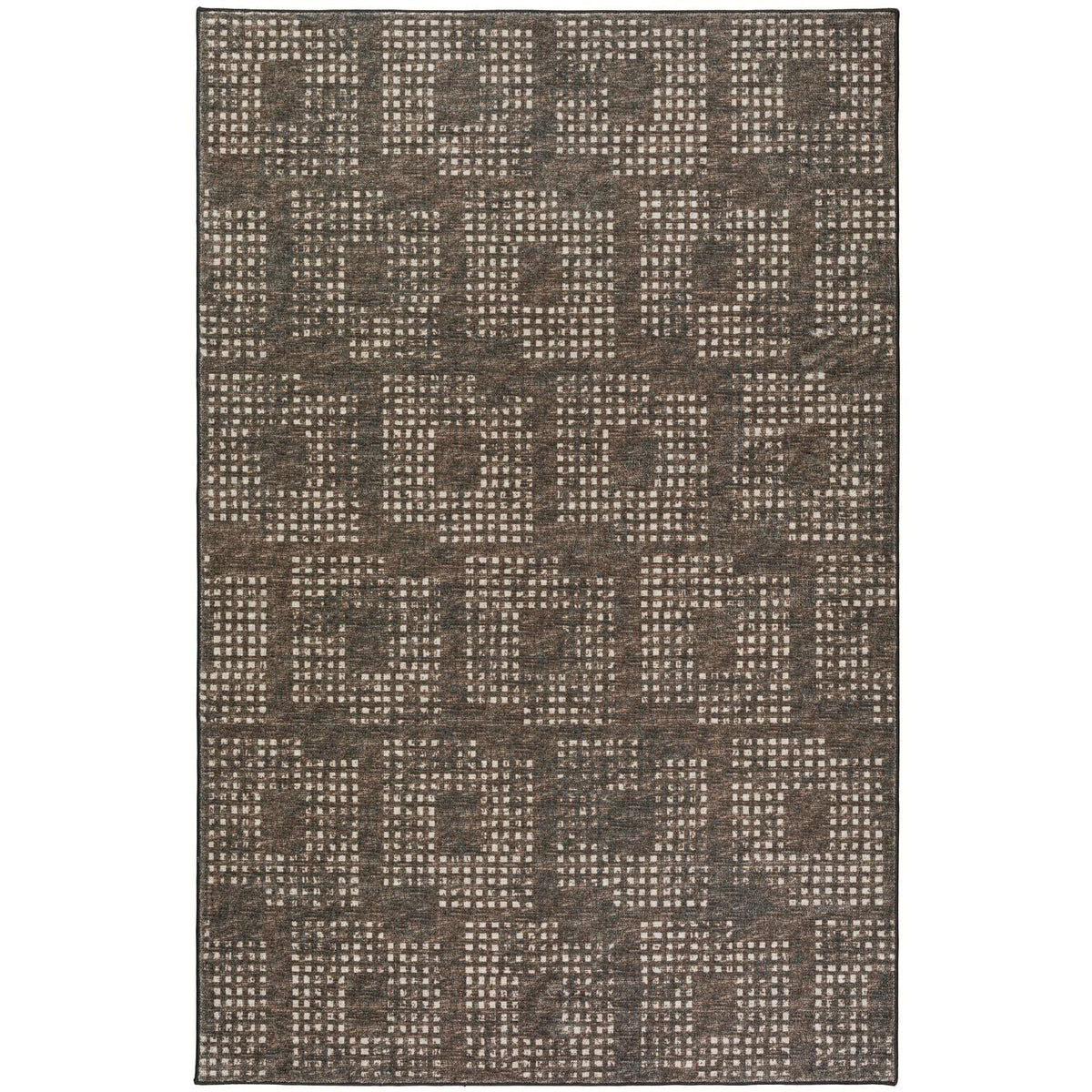 Delano Da1 Brown Transitional Rug Rectangle 10' X 14'