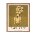 Poster Master Vintage Paul Klee Poster - Retro Ghost of a Genius Print - Surrealism Art - Minimal Gift for Him, Her, Men, Women 