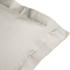 Bedsum 2 Pcs Microfiber European Pillow Shams, Super Soft And Fade, Wrinkle Resistant Bed Square Throw Pillow Covers With Envelo