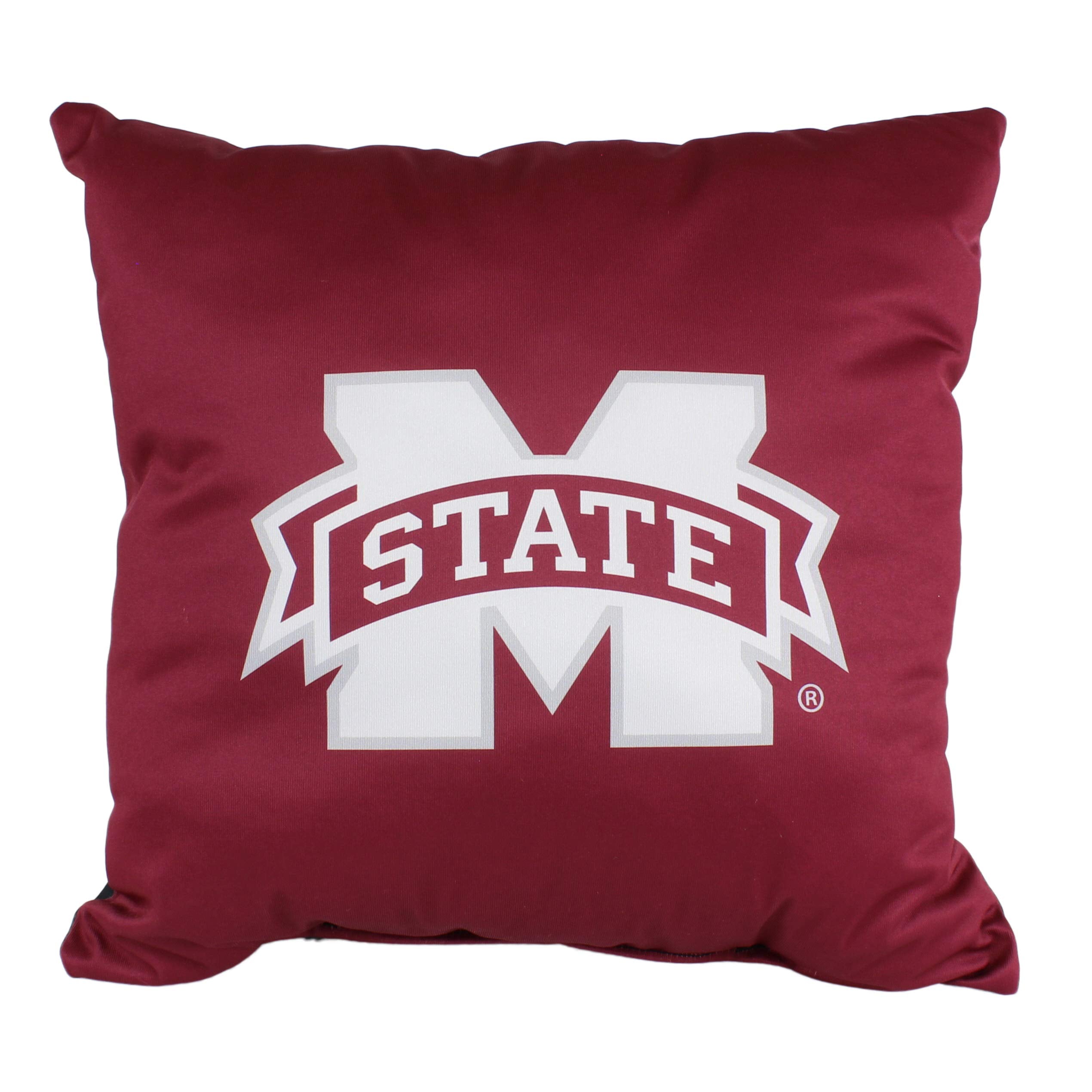College Covers Etc Dp18 Pillow, 16' X 16', Mississippi State Bulldogs