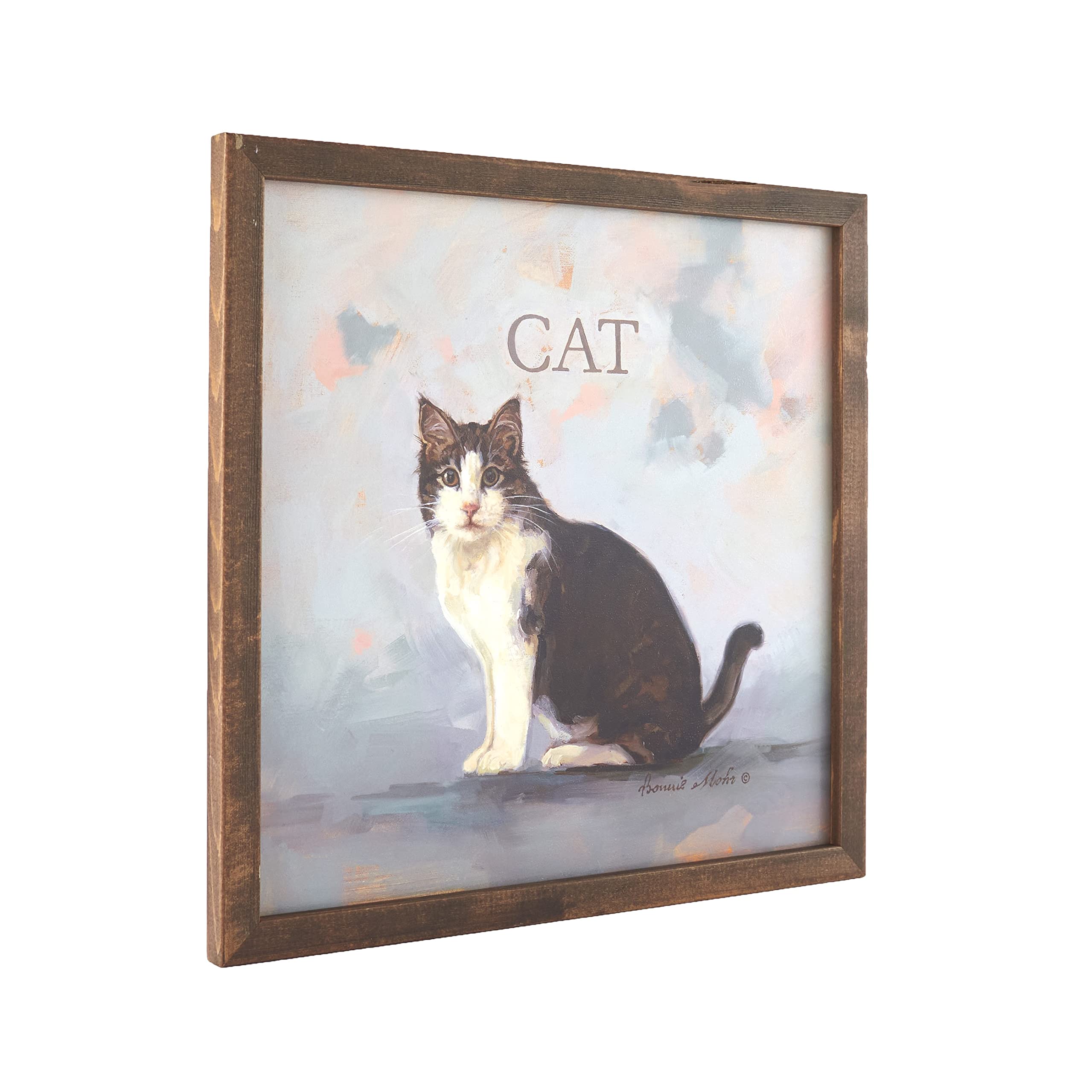 Framed Wall Art by Bonnie Mohr  Clive the Cat