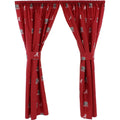 College Covers Everything Comfy Alabama Crimson Tide Curtain Panel Set, 2 Panels, 2 Matching Tie Backs, 42 Inches Wide By 63 Inc