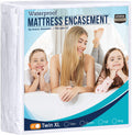 Utopia Bedding Zippered Mattress Encasement Twin Xl - 100% Waterproof And Bed Bug Proof Mattress Protector - Absorbent, Six-Side