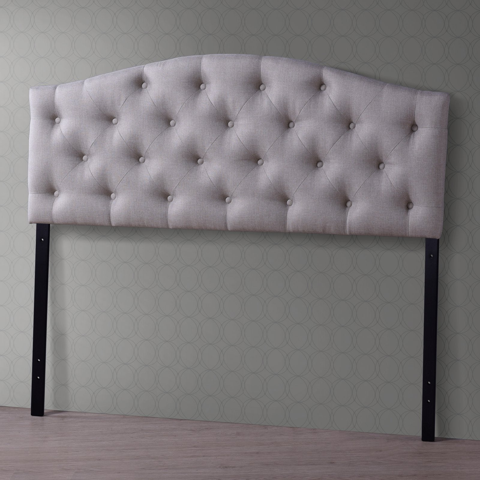 Baxton Studio Myra Headboard, Queen, White