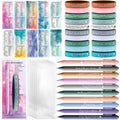 Sayglossy 50 Sets Valentine'S Day Christian Gift Bulk 50 Bible Verse Ballpoint Pens 50 Christian Silicone Bracelets And 50 Bible