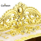 Comeon Luxurious Rose Tissue Box Acrylic Holder Cover Luxurious Elegant Design Tissue Holders Paper Holder Napkin Holder For Hom