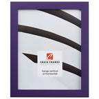 Craig Frames Confetti, Modern Purple Picture Frame, 14 x 20 Inch
