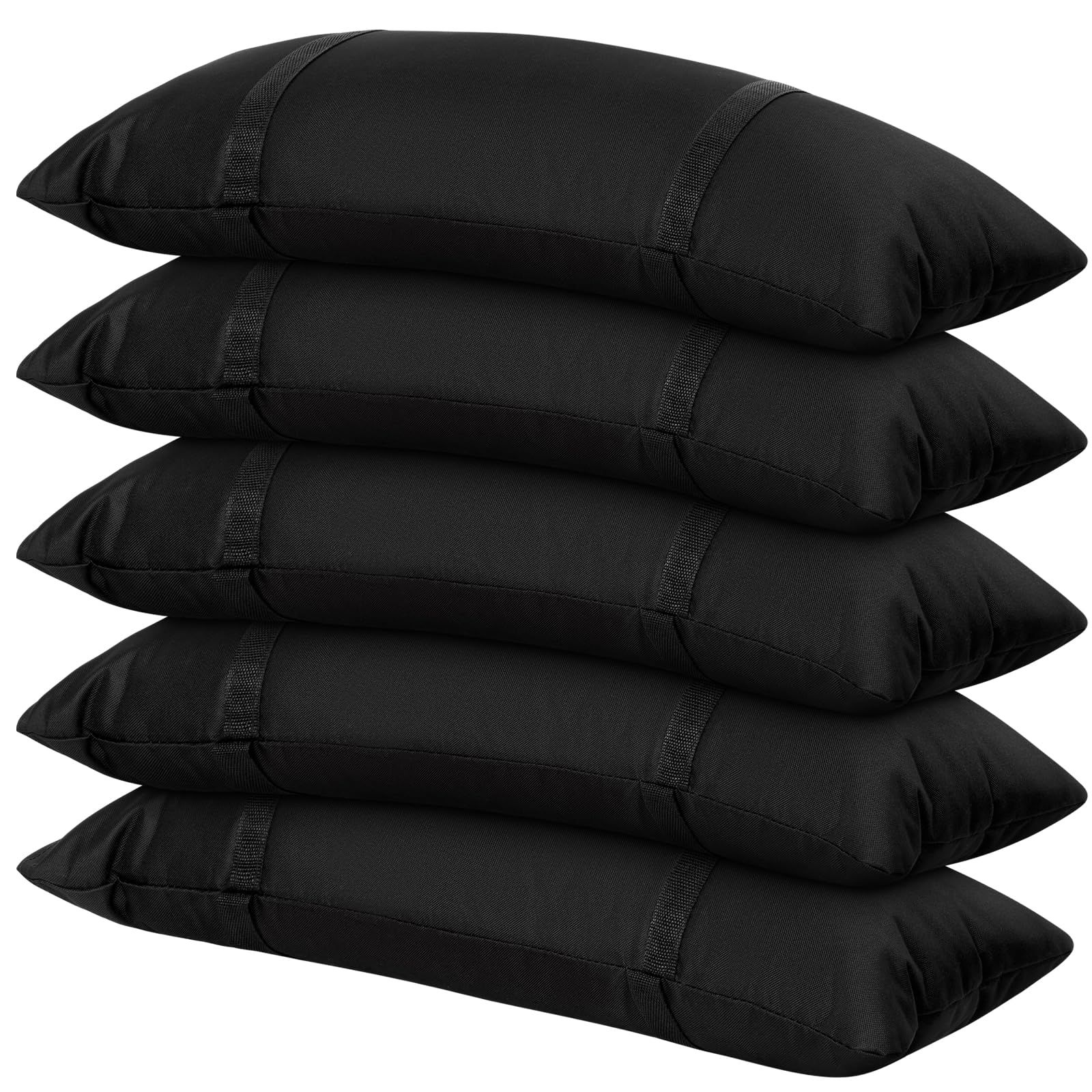 Vercanmonth 5 Pieces Umbrella Base Weights Canopy Weights Sandbag 5 X 55 Lbs Fillable Straight Sandbag For Outdoor Patio Garden