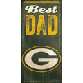 Green Bay Packers 6 x 12 Best Dad Sign