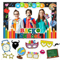 Back to School Decorations Back to School Photo Props Welcome Back to School Photo Frame& Photo Props First Day of School Decora