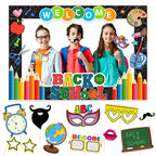 Back to School Decorations Back to School Photo Props Welcome Back to School Photo Frame& Photo Props First Day of School Decora