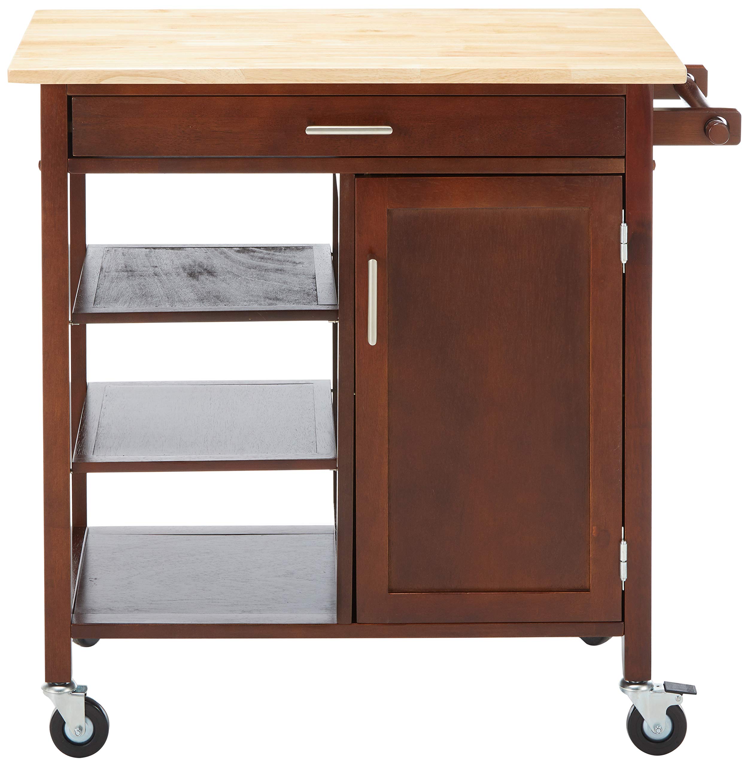 Winsome Marissa Kitchen Cart, Walnut