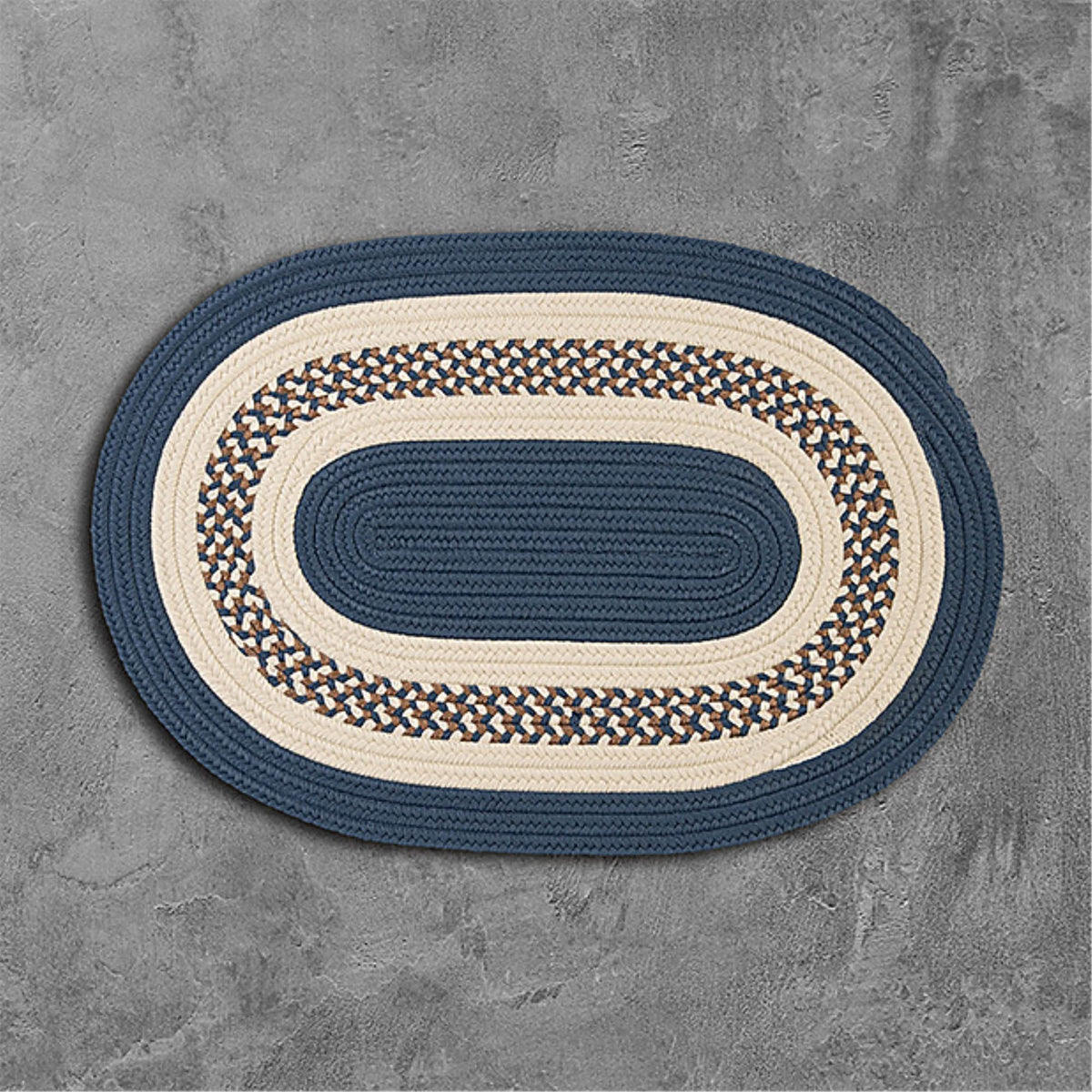 Colonial Mills Crescent - Lake Blue 11' Round