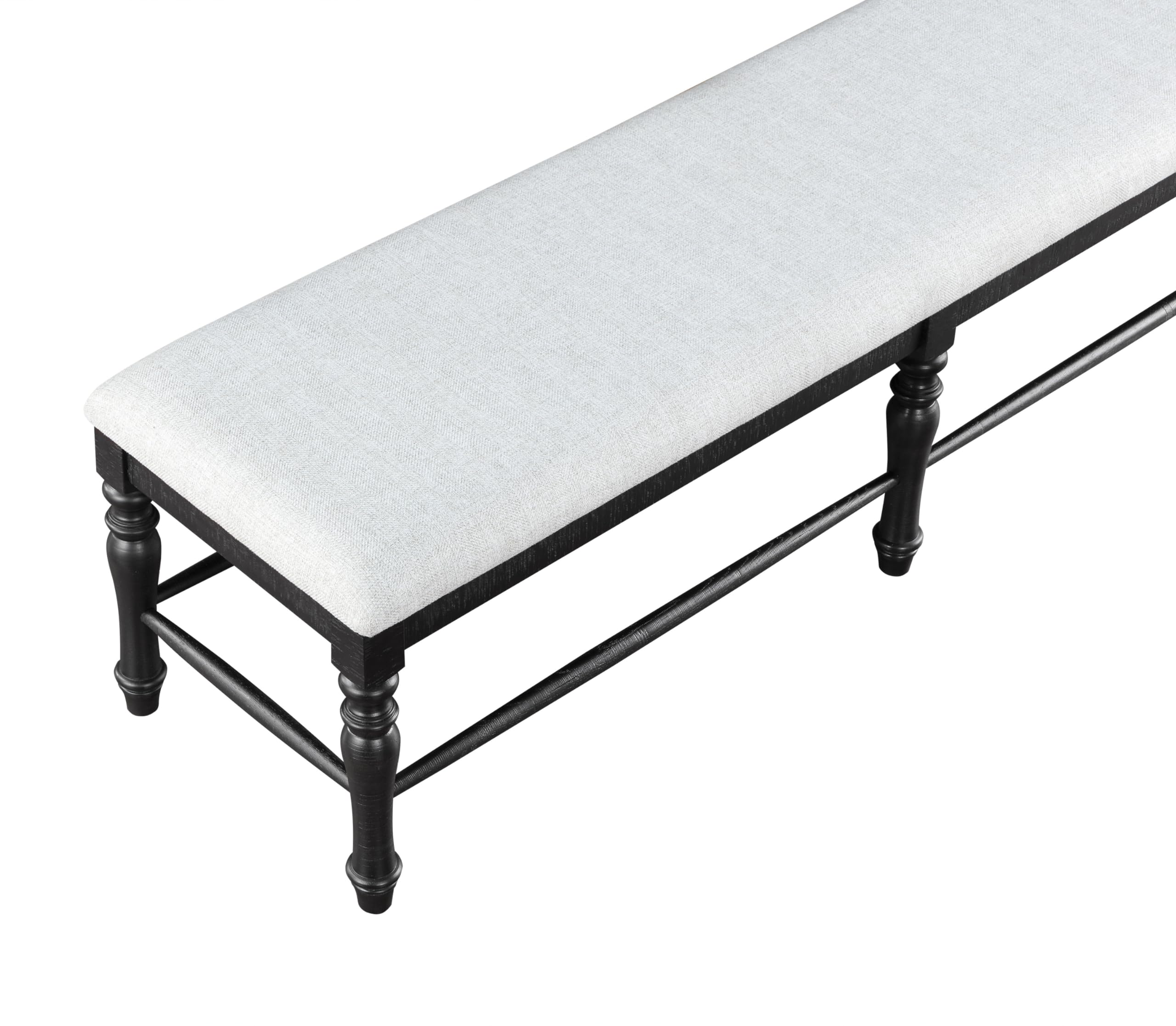 Steve Silver Company Odessa Upholstered Bench - Thumbnail 2