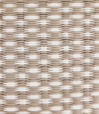Mad Mats Geometric Outdoor Rug, Reversible Plastic Mat (6' X 9', Basic - Sand/White)