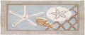 Avanti Linens - Bathroom Rug, Soft & Absorbent Bath Mat, Beach Inspired Bathroom Accessories (Seaglass Collection, 24 x 60)