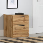 South Shore Furniture Step One Essential 2-Drawer Nightstand, Nordik Oak